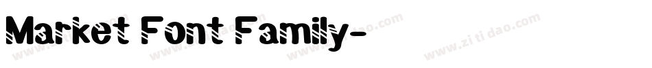 Market Font Family字体转换